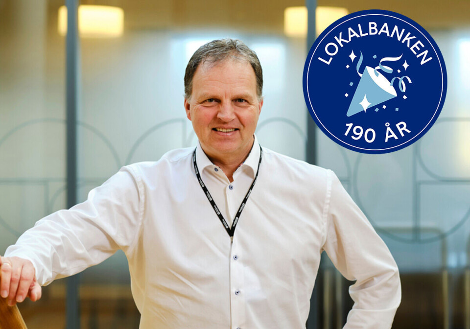 Adm. dir. Allan Troelsen. En mann i hvit skjorte.