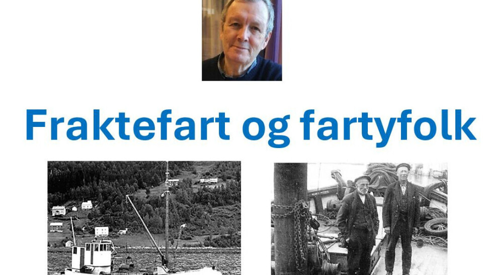 Fraktefart og fartyfolk Plakat