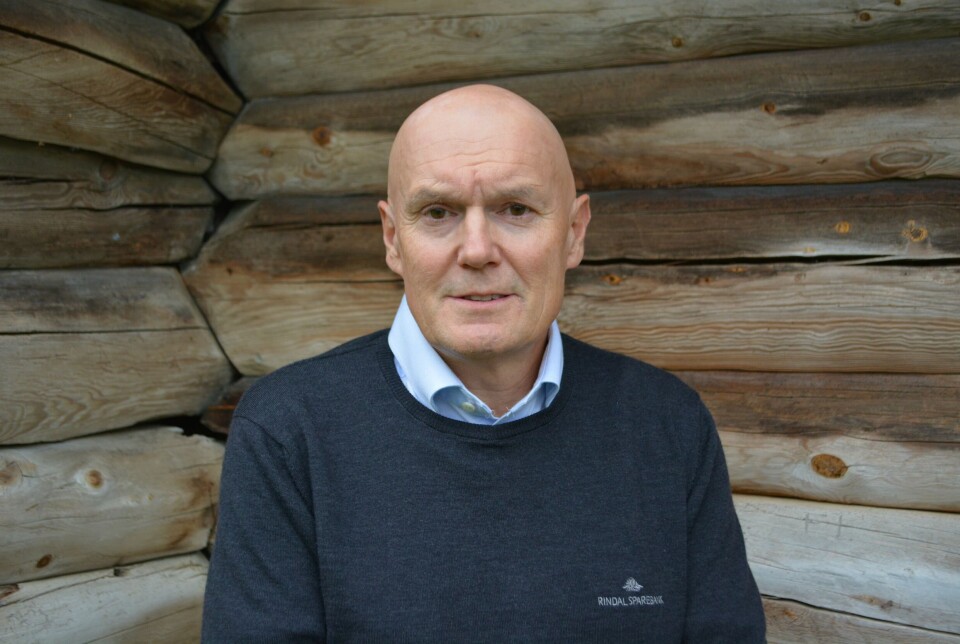 Banksjef i Rindal Sparebank, Magne Bjørnstad Bilde av mann