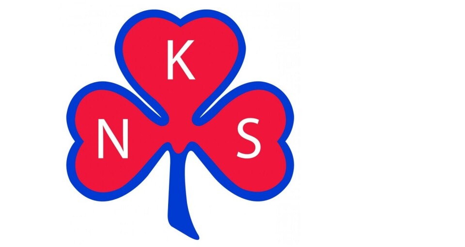 Neste kløvertur går til Almbergskleiva Norske kvinners sanitetsforening sin logo