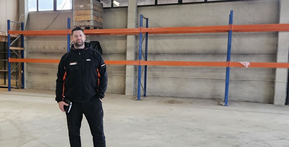 Her i de tidligere lagerlokalene til B&B Entreprenør vil SEK Eienom As etablere lagring for fritidskjøretøy.