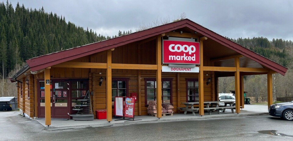Coop Marked Nybø. En nærbutikk.