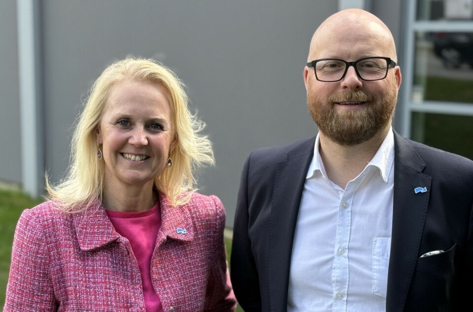 Høyres Stortingskandidater Ingvill Dalseg og Henrik Kierulf