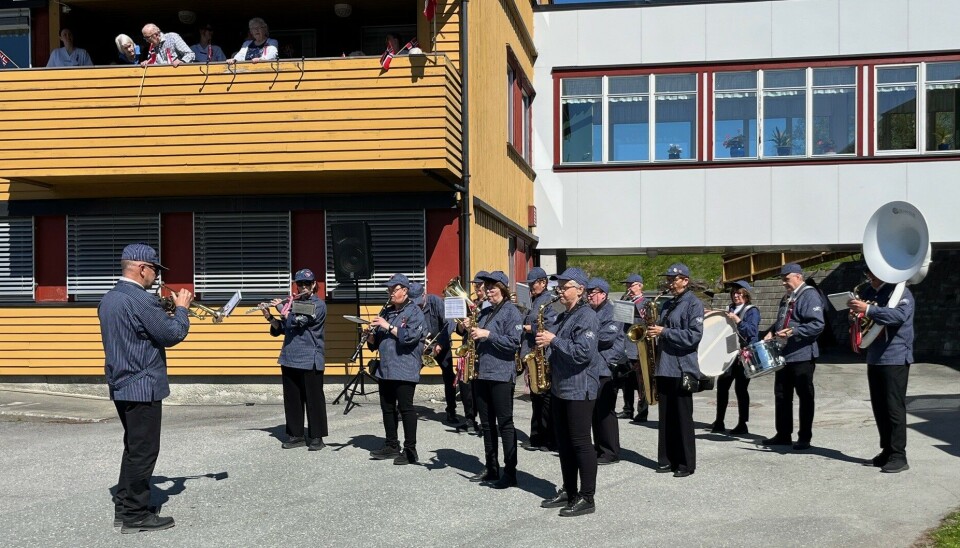 Blæst'n. Et musikkorps.