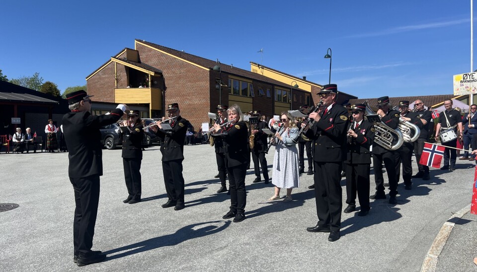 korps oppstilt spiller