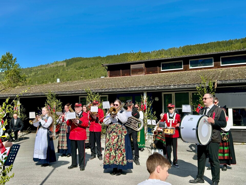 Mo skolekorps er et must for 17. mai - feiringen på Mo Korps med bunader