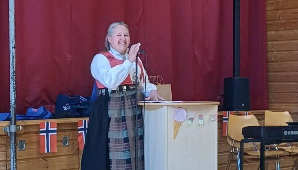 Varaordfører Anett Ranes holdt 17.mai talen