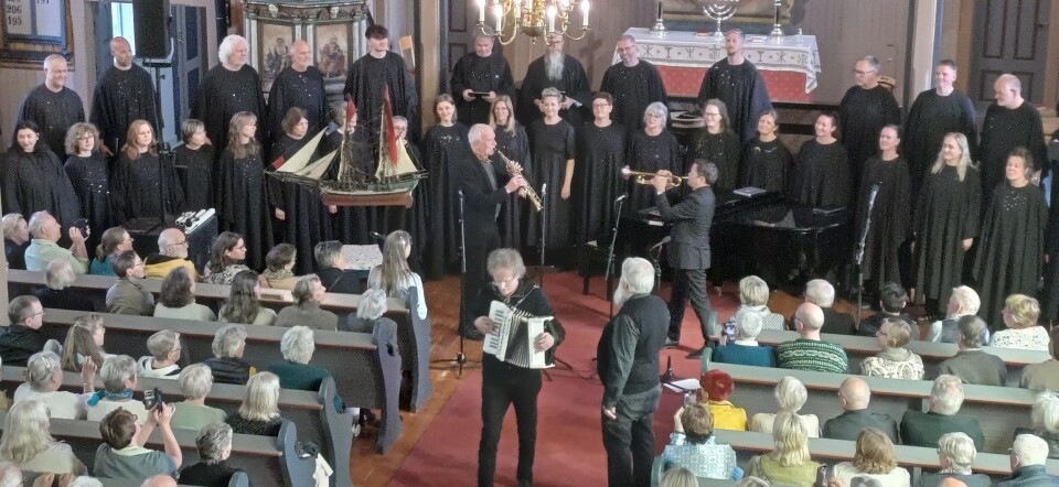 Skruk med Per Oddvar Hildre, John Pål Inderberg, Arve Henriksen og Henning Sommero.