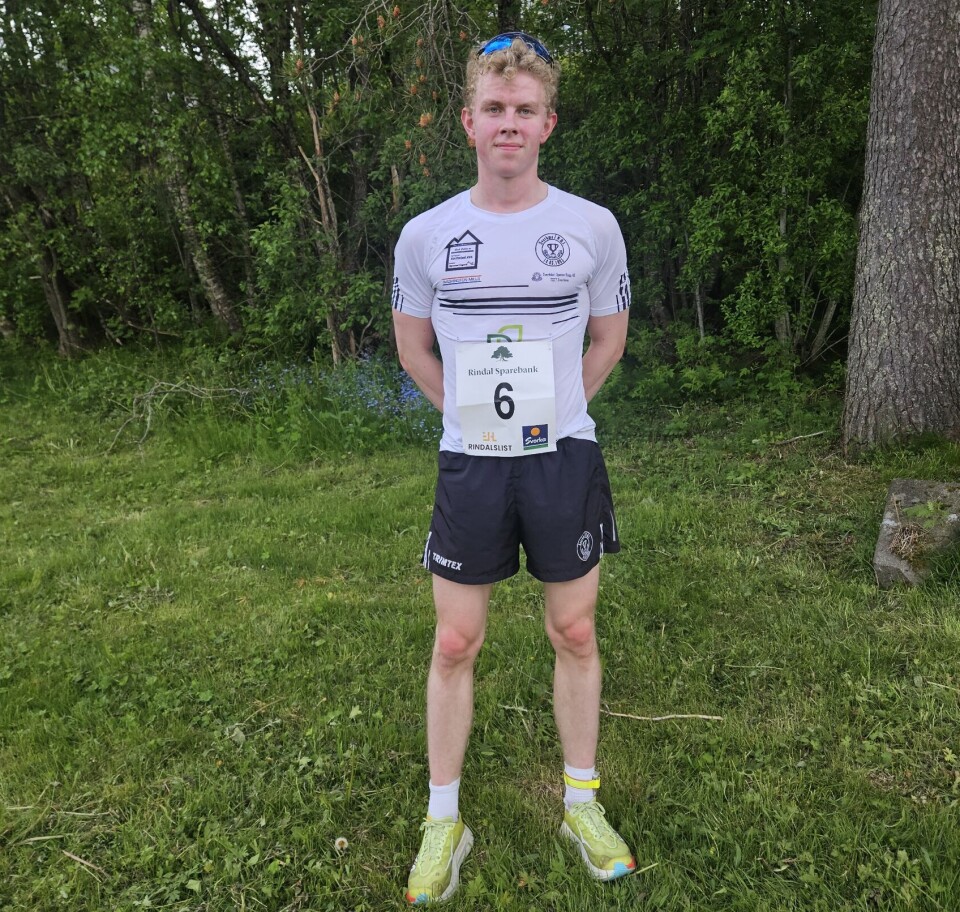 Lars Svorkdal, Svorkmo N.O.I, fikk beste tid i herreklassen