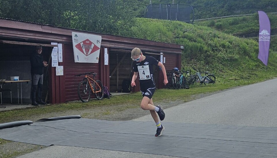 Signe Nilsen-Bardal, Melhus ski, ble best av jentene på en km.