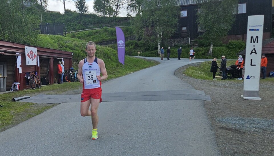 Sigmund Ofstad, Rindal IL, like etter målgang