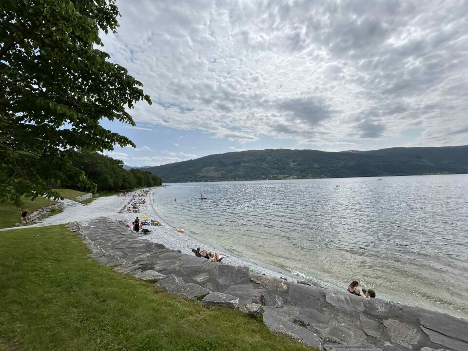 Kalkstranda. Ei badestrand.