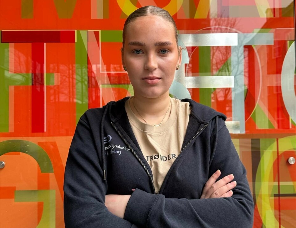 Carina Romundstad, leder av elevorganisjonen i Trøndelag