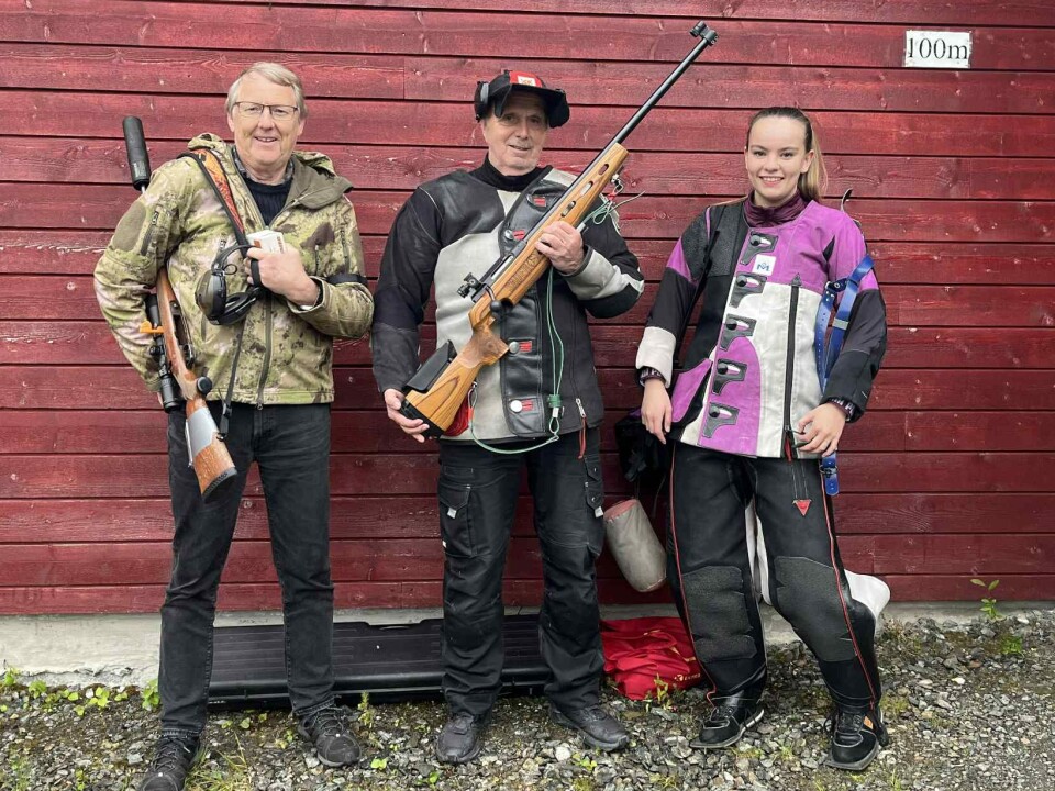 Roar Morten Eriksen, Even Langli og Synne Dalsegg Løseth fra Rindal skytterlag. Løseth vant klasse eldre junior.