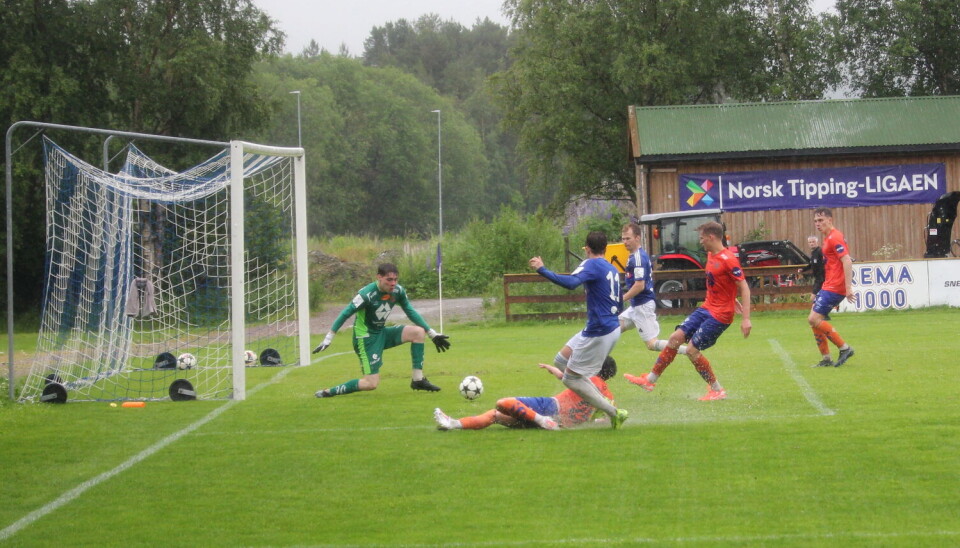 Surnadal var farlig frempå også flere ganger i begynnelsen av første omgang