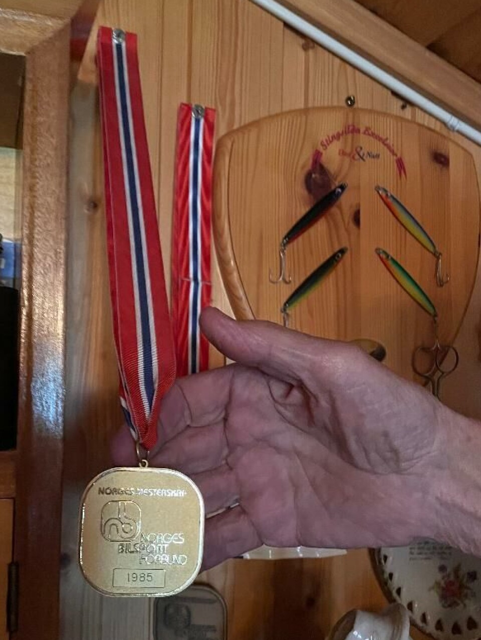 Gullmedalje fra 1985. Medalje