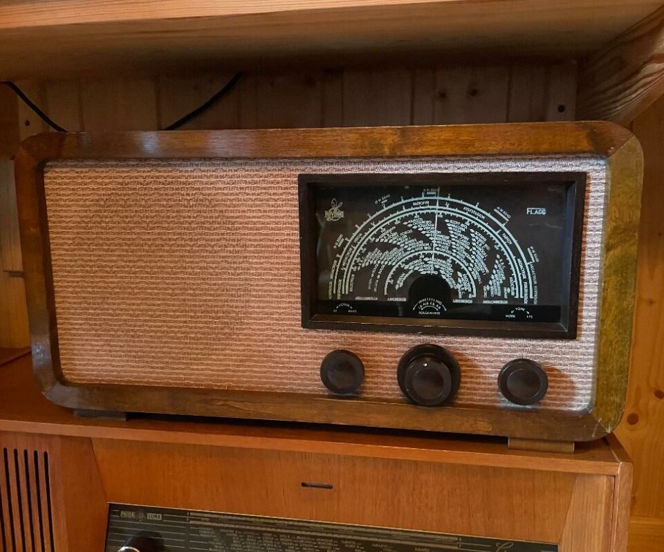 Gammel radio