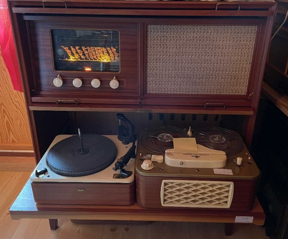 Gammel radio