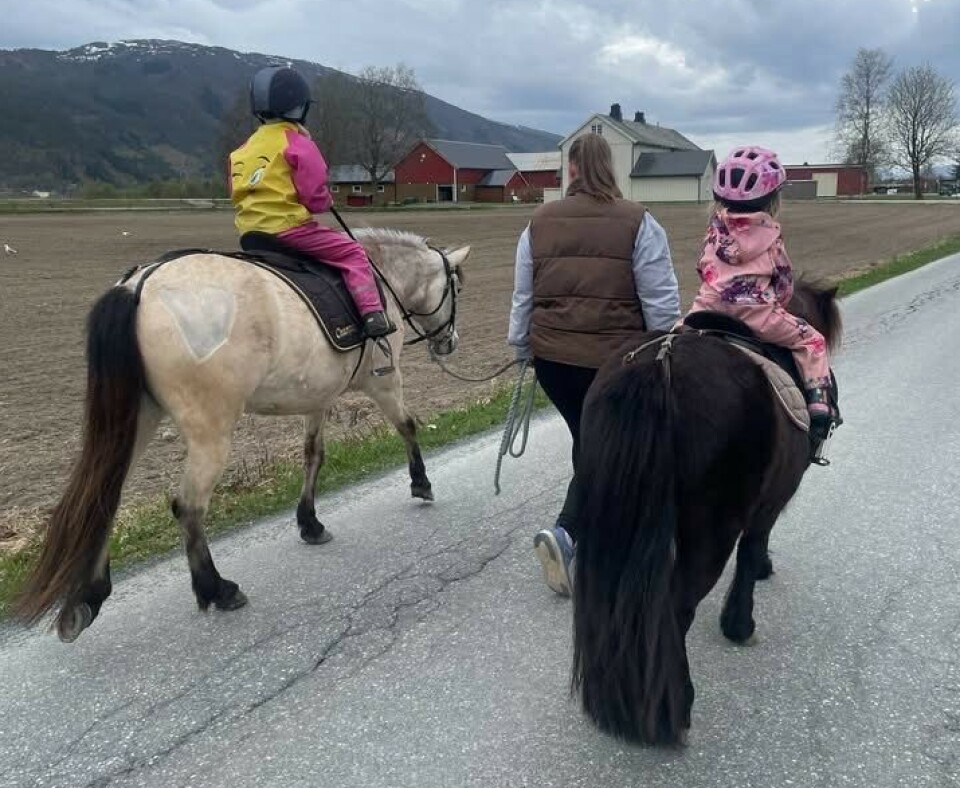Barneridning søndag 29.juni