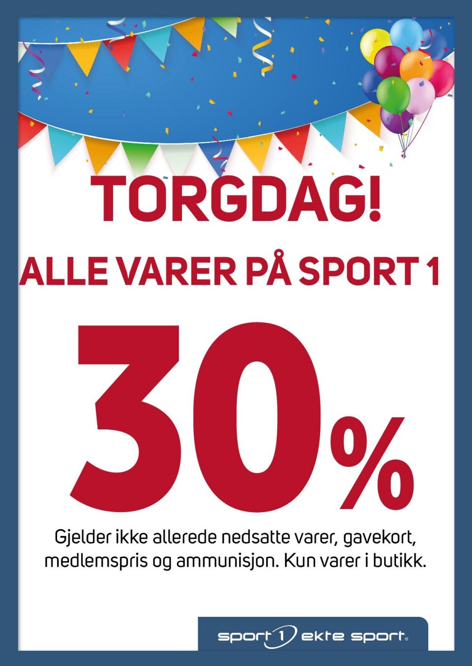 Torgdag hos Sport 1 Rindal