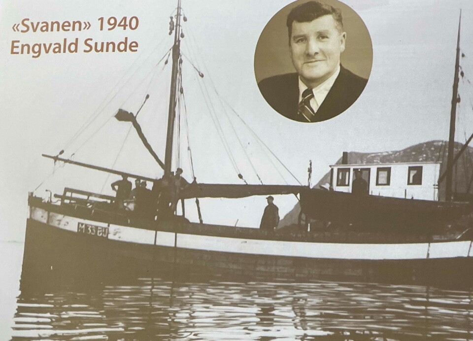 «Svanen» var ei av «gullskøytene». Frå lerretet