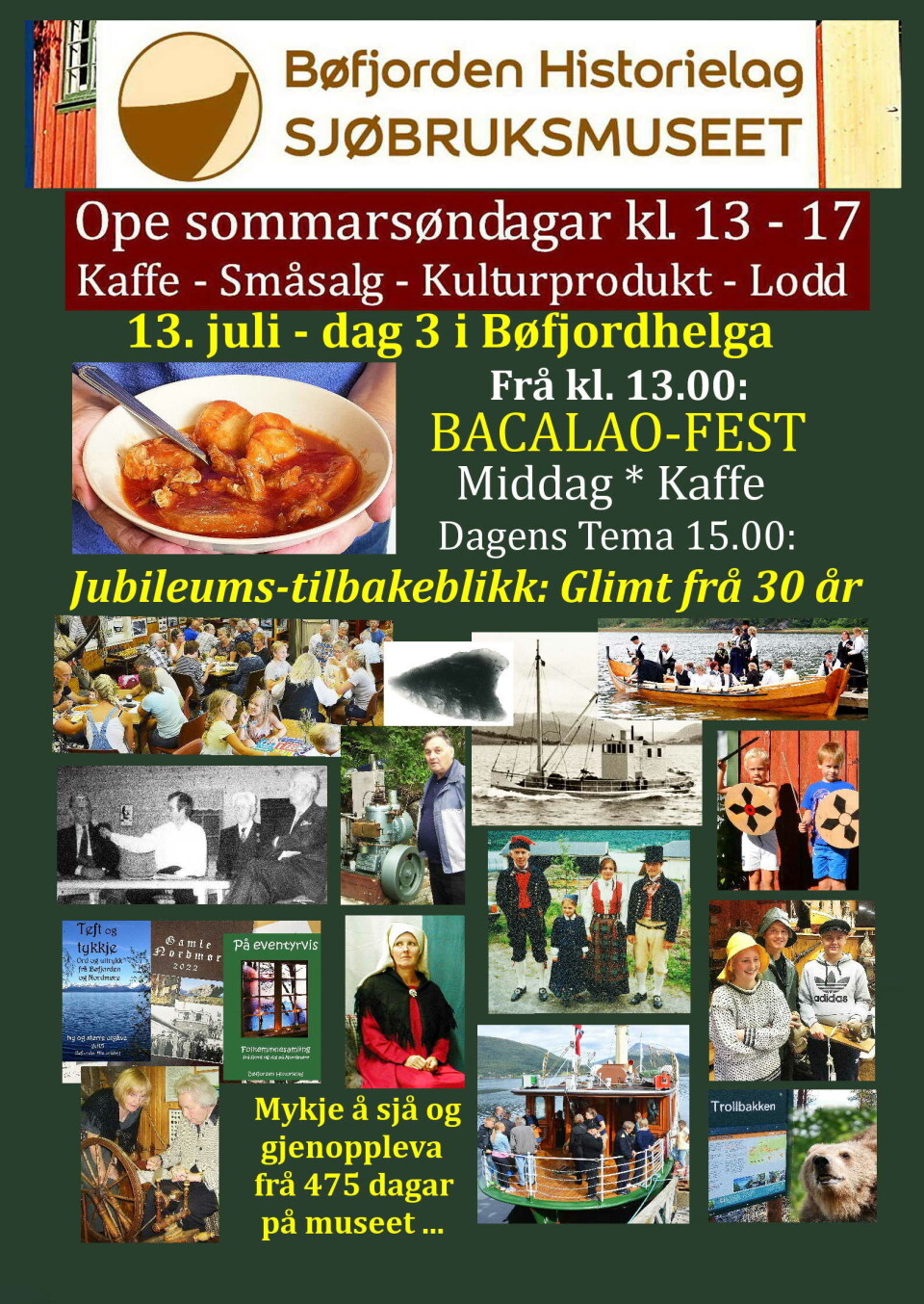 Bacalaofest og tilbakeblikk