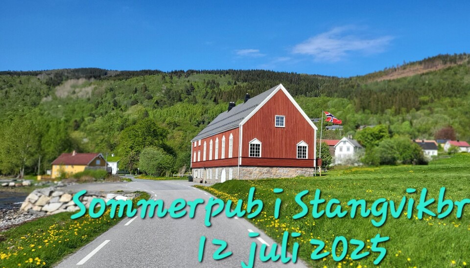 Sommerpub i Stangvikbryå