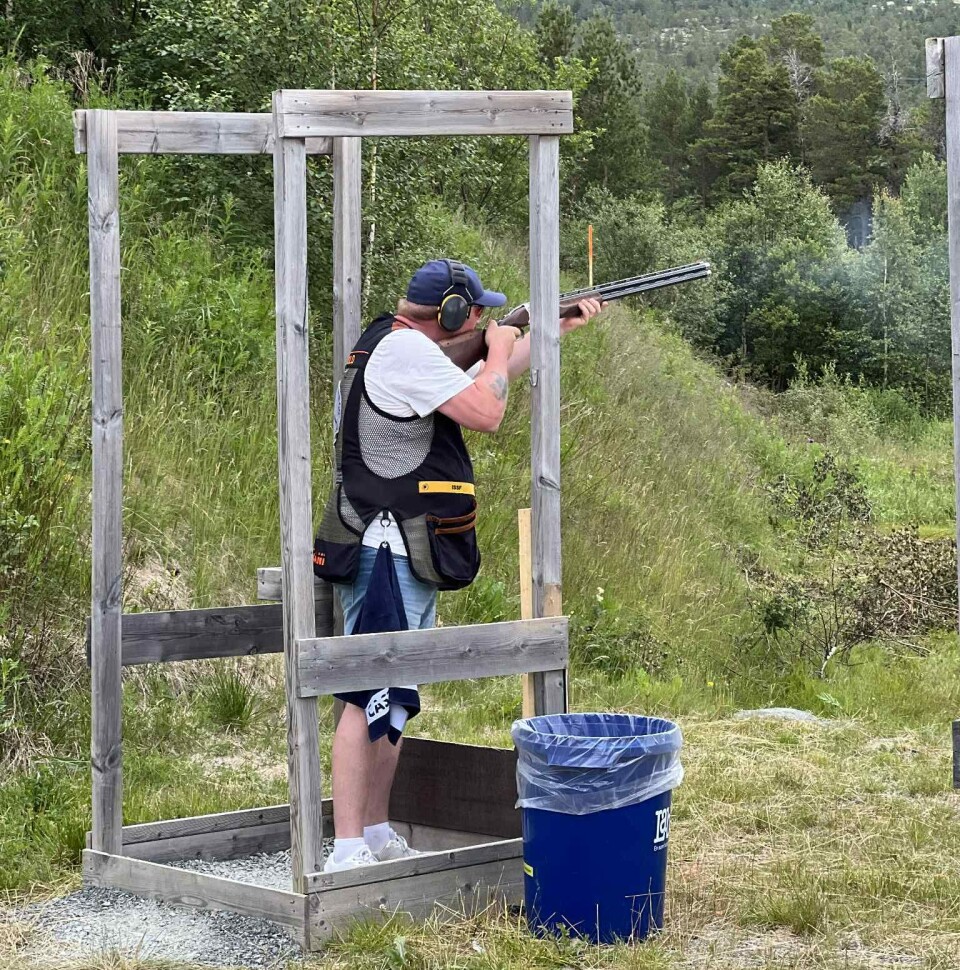 Erik A. Stivold. En skytter på jegertrap.