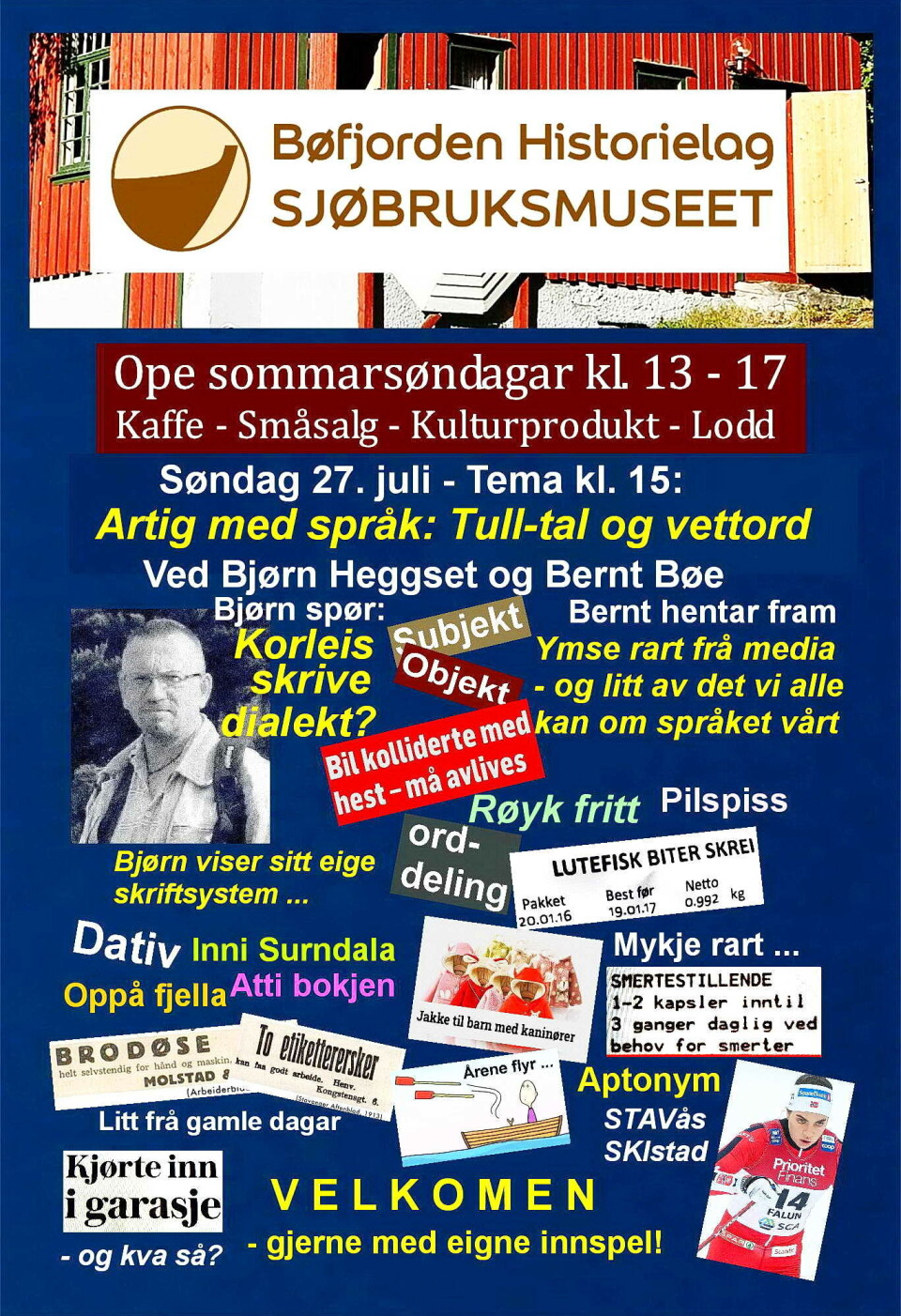 Språkstund på museet