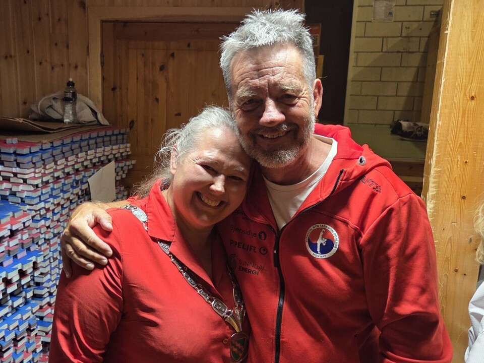 Kjell Gunnar Polden var veldig godt fornøgd med opningstalen til Annett, og spesielt over avslutninga på koreansk