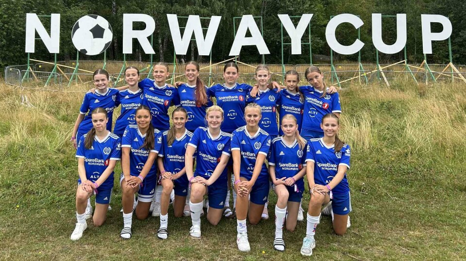 Surnadal IL J14 spilte 1/32 finale i A-sluttspillet mot 1.FFC Dresden