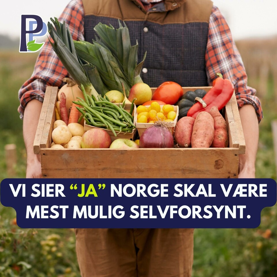 Ikke legg ned flere gårdsbruk Sylvi Listhaug.