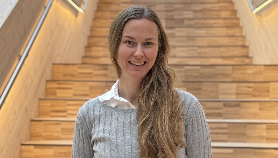 Anita Oterhals Eide dame i trapp