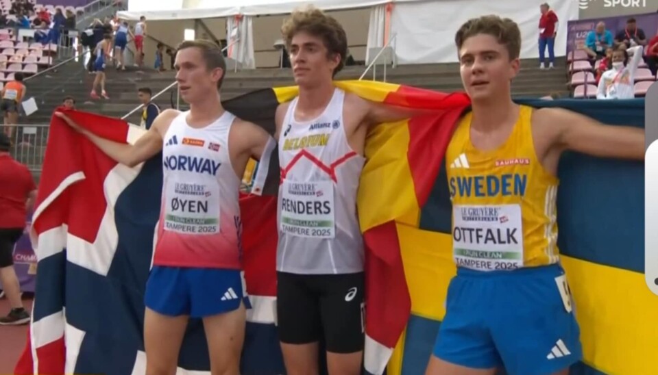 Magnus Øyen løp inn til bronsjemedalje på 5000 meter under U20 EM fredag ettermiddag.