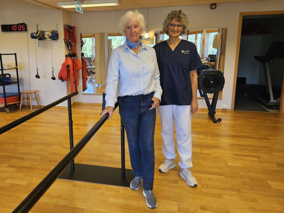 Bitten Ranes og Trine Glåmen.