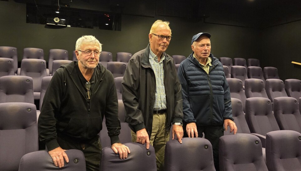 Arrangementskomiteen. F.v. Øyvind Holte, Lars Indreiten og Olav Jostein Holten