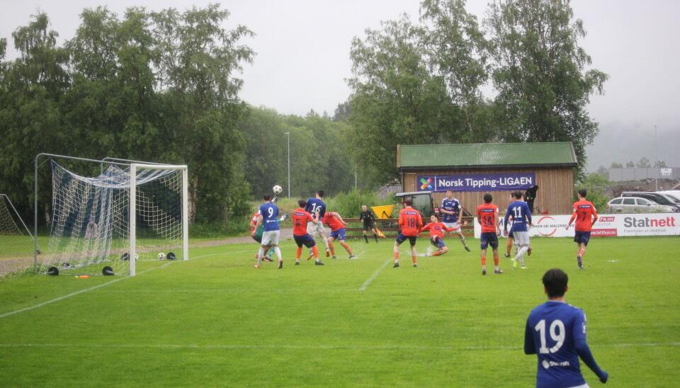 Det ble tap for Ålesund på Color Line arena søndag. Her fra hjemmekampen før ferien mot Ålesund 2 som Surnadal IL vant 5-0.