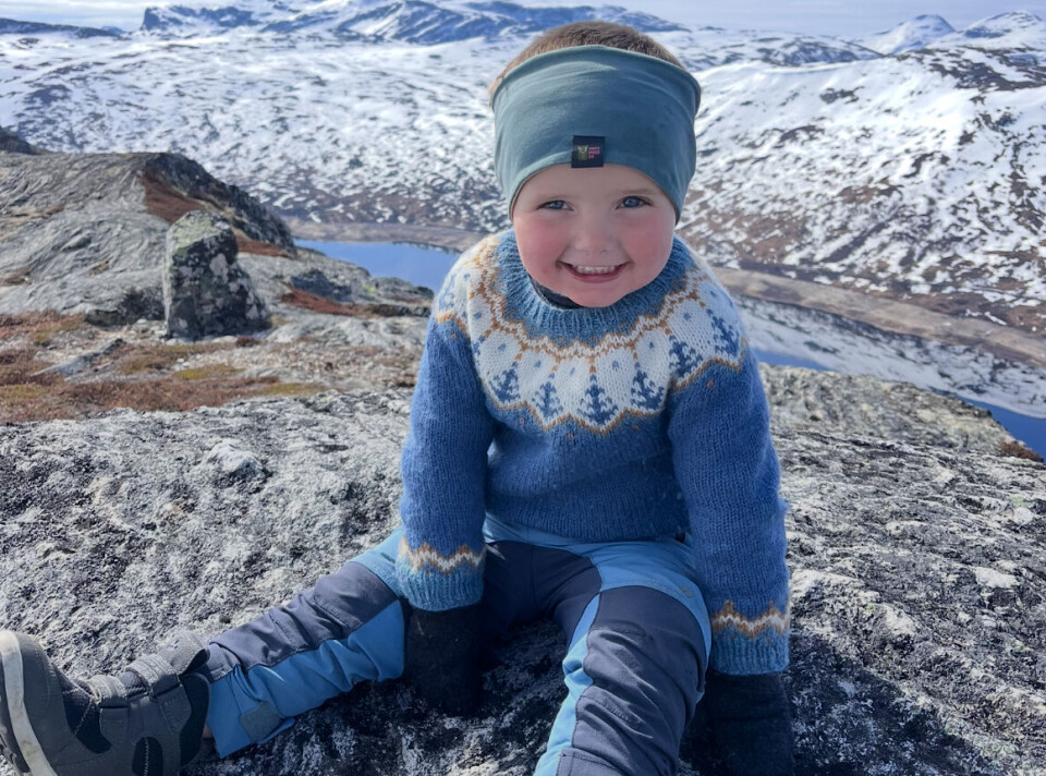 Alfred Solem 3 år