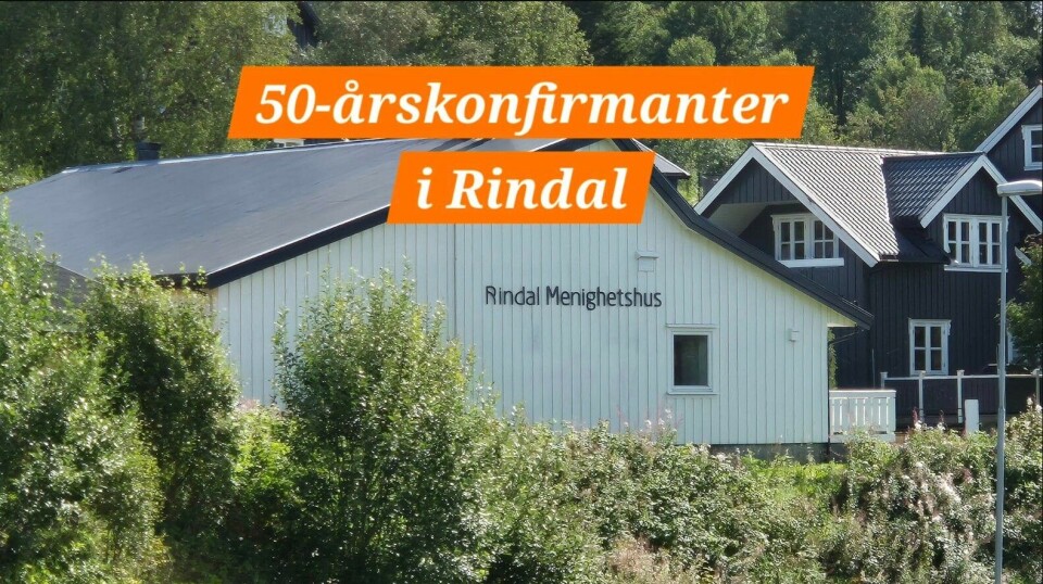 Hei, alle 50-årskonfirmanter i Rindal!