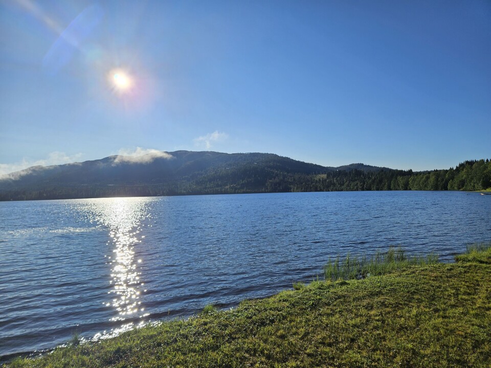 Tidlig høstmorgen ved Grønlivatnet