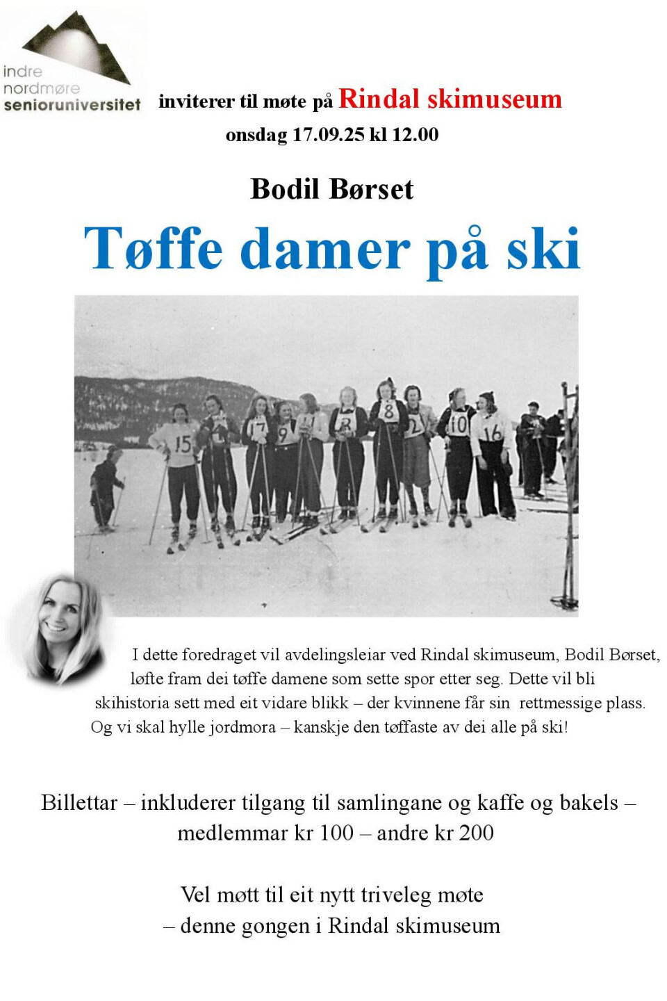 Tøffe damer på ski