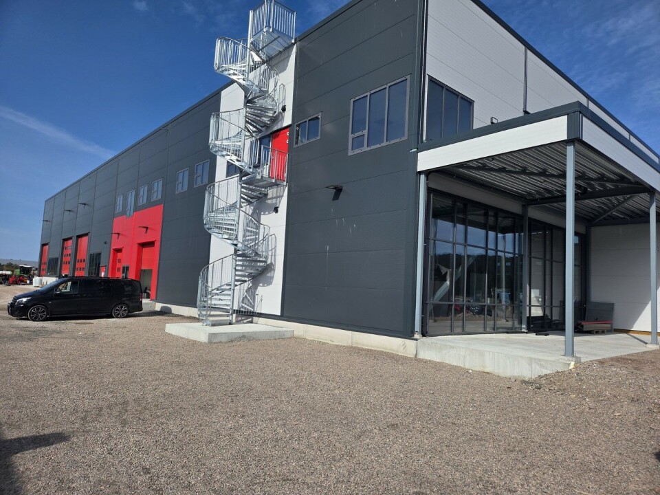 Nybygget ved Eiksenteret