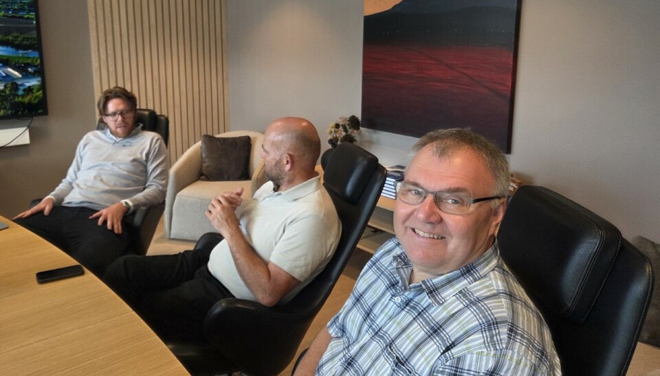 Fra venstre: Lars Ove Løseth, Geir Inge Lien og Hugo Pedersen