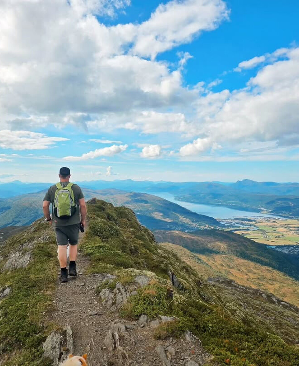 #knyken_1071moh med mannen i dag ⛰️