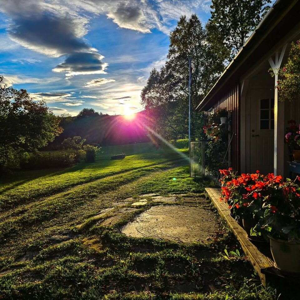 Kanskje årets siste fine sommerdag og -kveld!