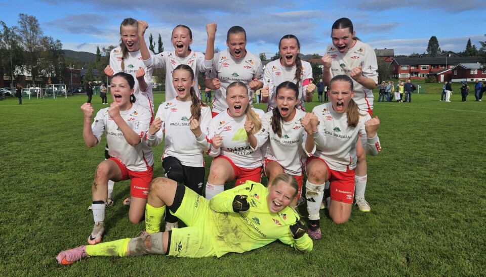 Jentene kunne slippe jubelen løs etter 4-2 seieren over Trygg/Lade/Trond på Trollbanen lørdag.