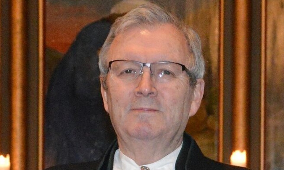 Bernt G. Bøe Mann med grått hår og briller.