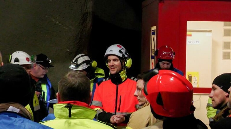 Brannvernleder og sikkerhetskontrollør i Trøndelag fylkeskommunes vegavdeling, Terje Sundfær.