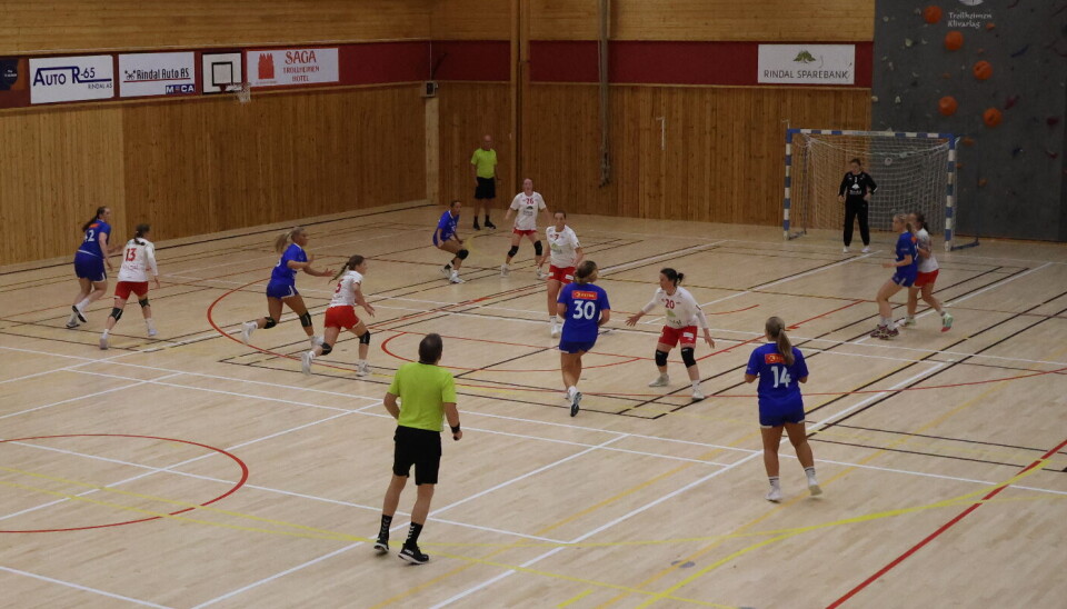 Mot slutten prøvde Rindal IL seg med en mot en forsvar for å utligne Ranheim sin ledelse.