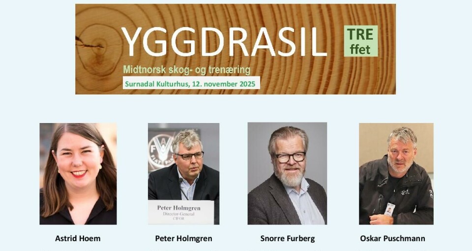 Skogkonferansen Yggdrasil 12. november